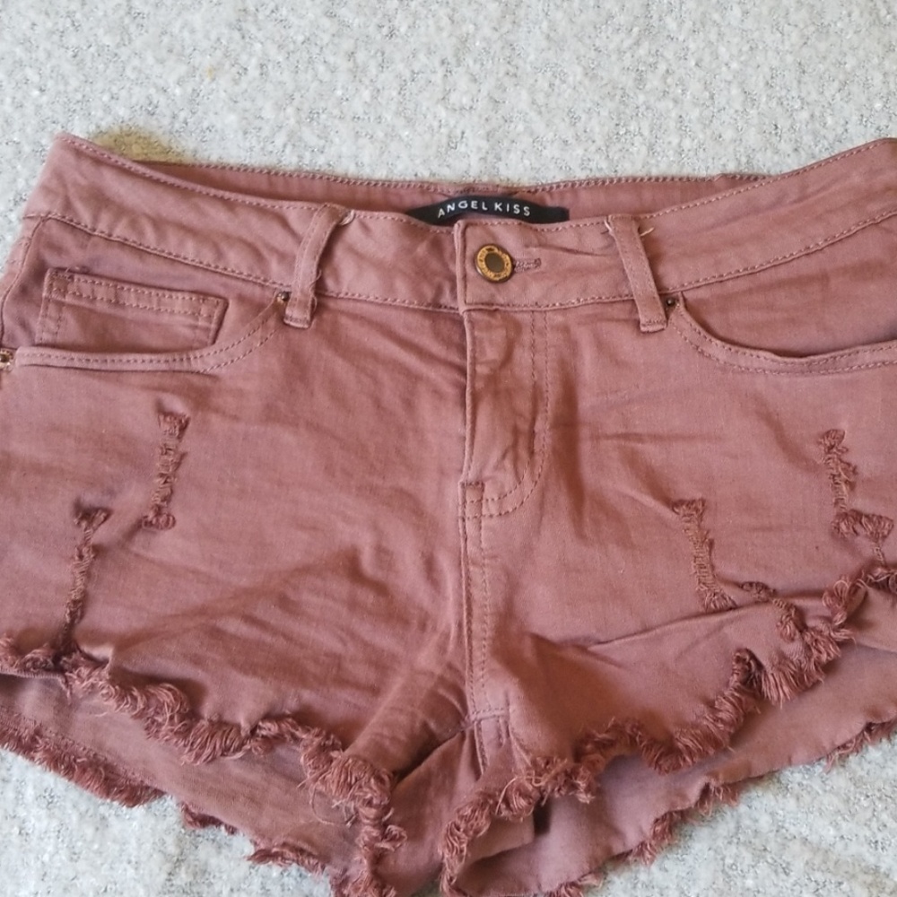 Dark purple shorts